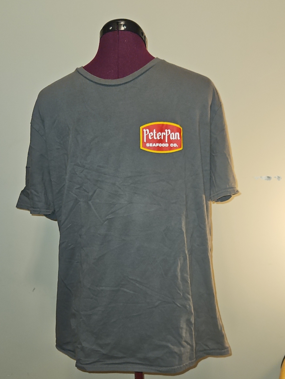 Grey Peter Pan Seafood Tee